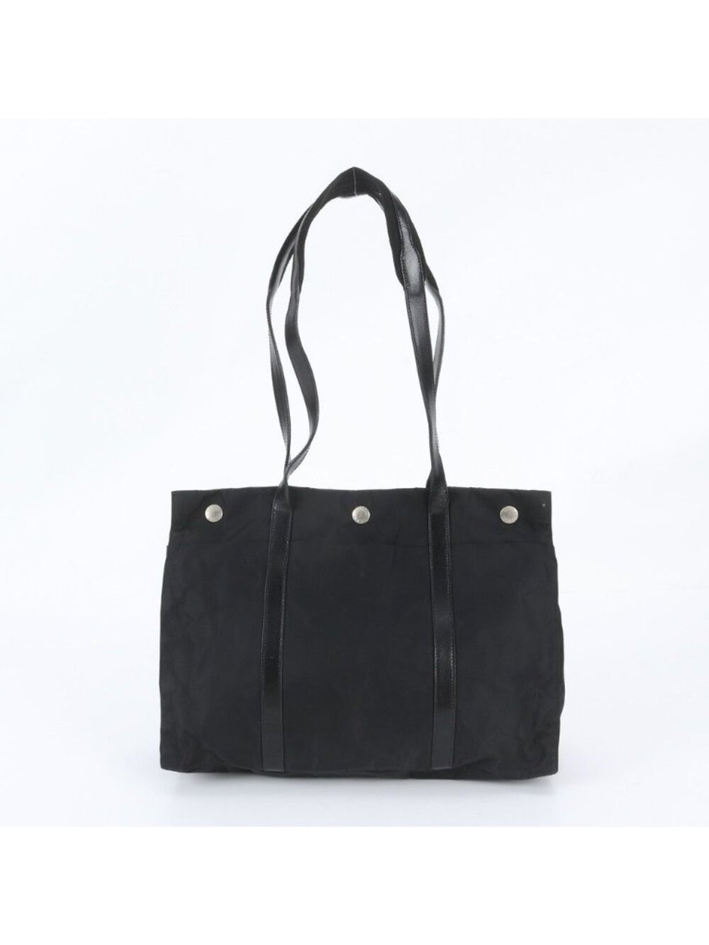 Prada Tessuto Nylon Leather Tote Bag Shoulder Business Document